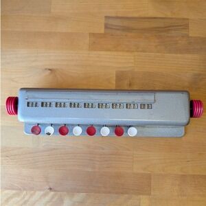 Vintage Clay Adams Laboratory Counter 8 Key Mechanical Differential Tally Gray